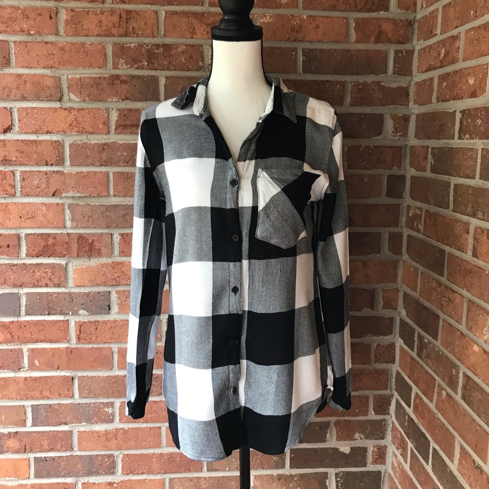 Flannel button down